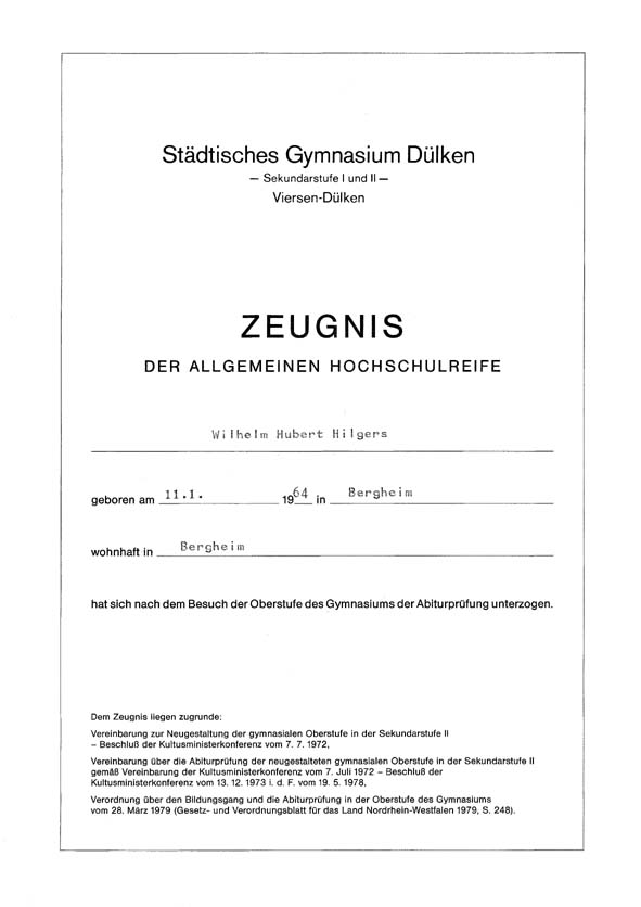 Abitur Seite 1 von 4