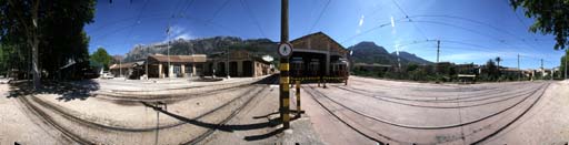 Soller, Bahnhof, Mallorca