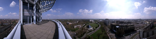 Dach der Mannheimer Versicherung, Südseite